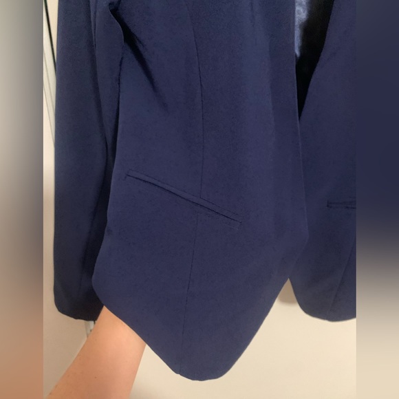 Super CUTE royal navy blue short blazer Spacegirl jacket with tails long sleeve - Picture 8 of 12